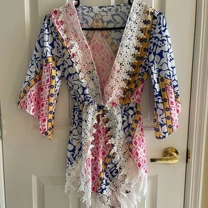 NWOT🎉 Colorful Romper